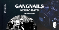 The Ownroadies + Neuro Bats + The Gangnails
