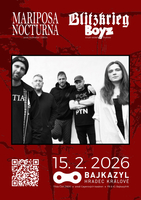 MARIPOSA NOCTURNA (post-hc/metal) + BLITZKRIEG BOYZ (crust-violence)