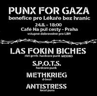 PUNX FOR GAZA - benefice pro Lékaře bez hranic