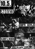 Stormo (ITA) & Death Goals (UK) & Clardy & Reiben (USA/CZ) > 10.5. @ Divadlo Pod lampou, Plzeň
